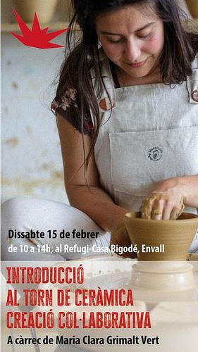 Aquest dissabte farem la Kaixa Bum! de la Rural Utòpica a Envall. Us oferim un taller de torn de ceràmica al Refugi Casa Bigodé per 20 euros. Per més info i inscripcions aquí: https://forms.gle/3my7MTGmKy8Ekzn9A