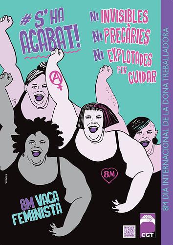 ⚧️ CGT Catalunya convoca Vaga General Feminista el 8M de 2025

🟣 Descarrega la convocatòria de vaga aquí: https://cgtcatalunya.cat/cgt-convoca-vaga-feminista-8m-2025/
⚫️ Manifest 8M2025: https://cgtcatalunya.cat/manifest-8m-2025/

🏴 T'han reenviat aquest missatge? Segueix el canal de telegram de @cgtcatalunya
