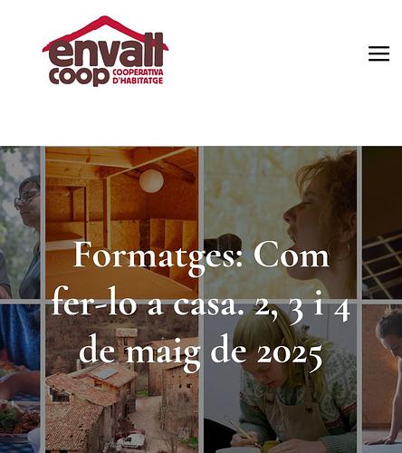 El 2, 3 i 4 de maig organitzem des de la cooperativa d'Envall un altre curs de formatges , aquest cop més complet i una mica més intensiu. Podreu aprendre a fer formatges i una varietat de productes làctics de manera casolana (formatge fresc, mató, recuit, petit suïsse, formatge d'untar, pastes làctiques i pastes premsades) . 

Els horaris són els següents:
Divendres
De 16:00h a 17:00h acollides
De 17:00h a 20:00h Primera sessió
Dissabte
De 10:00h a 13:30h Segona sessió
De 16:30h a 19:30h Tercera sessió
Diumenge
De 10:00h a 13:30h Quarta sessió

El preu varia en funció de l'estada al refugi i els àpats:
OPCIÓ A
350€
Inclou 2 nits + tots els àpats + el curs
OPCIÓ B
180€
Inclou només el curs
OPCIÓ C:
210€
Inclou el curs + dos dinars

Si us interessa podeu trobar més informació i us podeu inscriure al següent enllaç!
https://envallcooperativa.cat/producto/curs-de-formatges-2-3-4-maig-de-2025

Una abraçada! Esperem trobar-vos allà! 😘