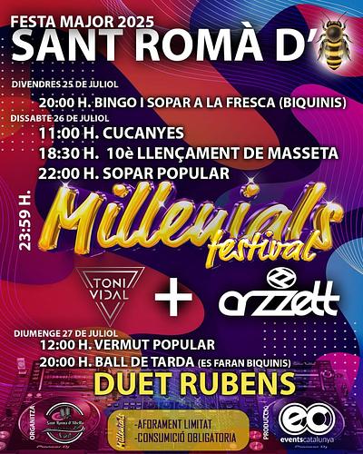 Comença la temporada de festes majors! Aquest cap de setmana a Sant Romà