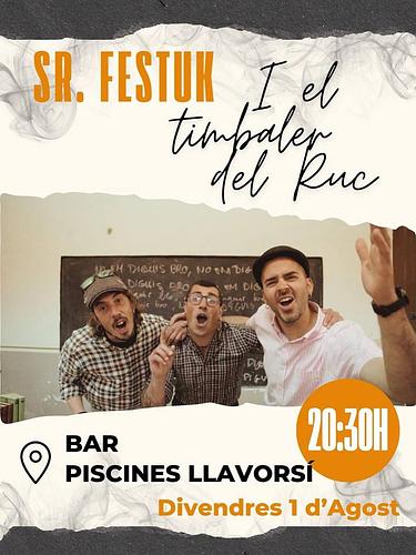 Aquest divendres!! Per escalfar motors abans de les majors de Sort i Esterri! Us hi esperem amb cançons noves i els riures de sempre!!