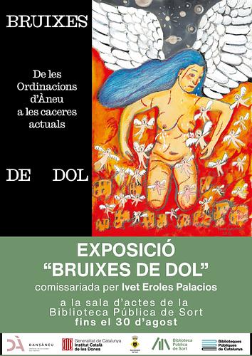 🧙‍♀️ L'exposició "Bruixes de dol. De les Ordinacions d'Àneu a les caceres actuals" és una proposta de reflexió individual i col·lectiva sobre les nostres llums i ombres a través de la figura de les bruixes d'ahir i d'avui

📌 Us convidem a visitar l'exposició a la nostra sala d'actes fins el 30 d'agost en els horaris d'obertura habituals de la biblioteca

📆 I a més, el dimecres 20 d'agost, a les 7 de la tarda, hi haurà visita guiada a càrrec d'Ivet Eroles Palacios, escriptora i activista cultural i comissària de l'exposició

ℹ️ No deixeu perdre aquesta oportunitat, teniu tota la informació a la nostra pàgina web https://bibliosort.cat/esdeveniments/exposicio-bruixes-dol/
