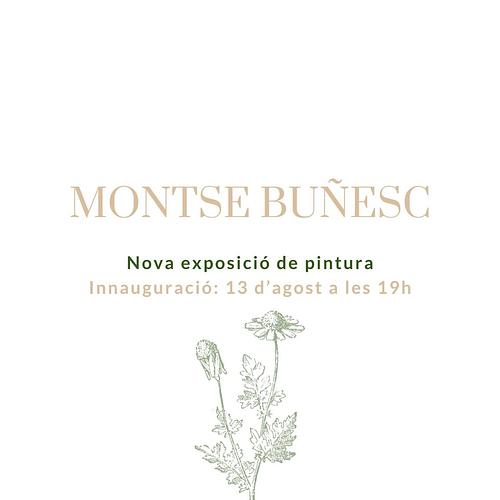 *Dimarts 13 d'agost a les 19h* tenim la *innauguració* de la nova exposició de pintura al *Refugi Casa Bigodé*. 
L'artista és la *Montse Buñesc* ens explicarà la seva obra i podrem gaudir d'un pica-pica a càrrec de l'equip d'EnvallCoop.
Més informació i reserves: 600 720 533 info@envallcooperativa.cat