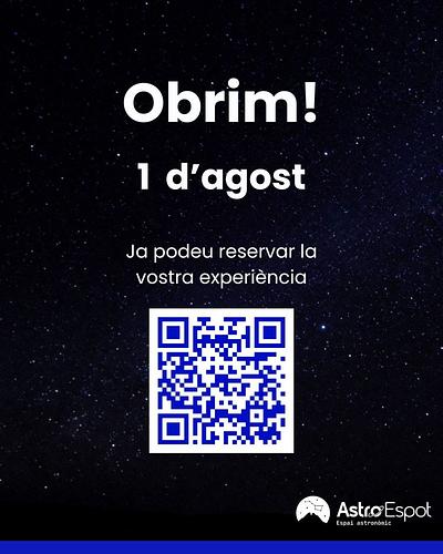 Sabieu que el dia 1 d'agost obrim les portes del nou espai astronòmic AstroEspot, conduït per l'equip d'Obaga activitats i ubicat al Camping La Torre d'Espot?
Inclou un planetari personalitzat a l'estil Pirineu per a 24 persones, una sala de projeccions i un espai per a les observacions astronòmiques amb fins a tres telescopis.
Estarà obert tot l'any:
- Per gaudir del cel nocturn de totes les estacions de l'any
- Per ser una proposta de pluja per a les pirinenques
- Per atendre grups visitants de la comarca (de dia i de nit)
- I sobretot, per compartir amb les persones que viuen en aquestes valls, aquest patrimoni del cel nocturn
Us animem a visitar-nos a https://astroespot.cat/