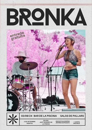 ✨La piscina de Salás no para✨
3 de setiembre, a las 20:20h, justo después del encuentro de poesía, tocamos Mogli y yo.

La mezcla de estilos, lenguas, ritmos, energías, orígenes. 

En el bar se puede cenar muy bien (Sana es una crack de la cocina!), y antes del concierto echar un bañito 🐳

Entrada libre, buena compañía garantizada❤️